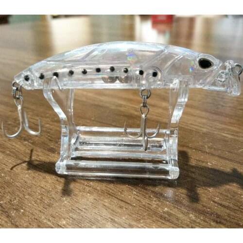 Fihsing lure 1 pcs fishing lure showing stand for store acrylic bait lure Jerkbait Swim Wobblers Crankbait show shelf display