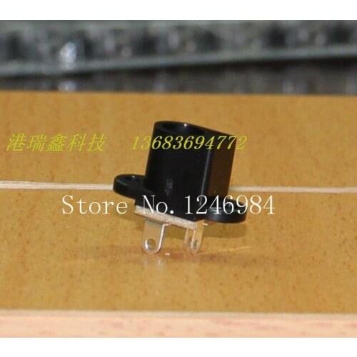 [SA]DC connector socket 2.0MM DC power connector socket DS-204B panel mount DC Block Port Ruixin--200pcs/lot