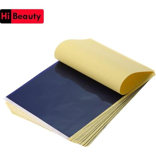 100PCS 4 Layers Tattoo Stencil Transfer Paper A4 Tattoo Body Art Accessories Supplies Copy Carbon Tracing Thermal Transfer Paper