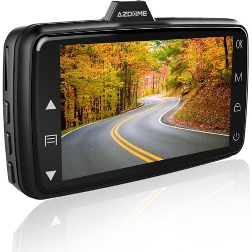 AZDOME M01 Dash Cam DVR Recorder HD 1080P Car Video Recorder Camera 3" 2.5D IPS Car Screen Dash Camera Car DVRs Registrar