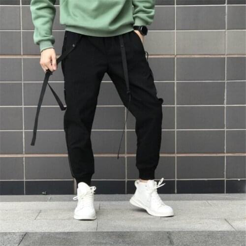 High-quality mens fashion street pants jogging pants youth leisure summer pants brand
