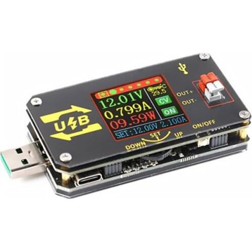 XY-UDP Digital USB DC DC Converter CC CV 0.6-30V 5V 9V 12V 24V 2A 15W Power Module Desktop Adjustable Regulated power supply