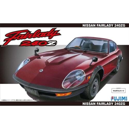 1/24 Fujimi Plastic Assembled Car Model Toy Nissan Fairlady 240ZG Static Model DIY Model Kit #03929