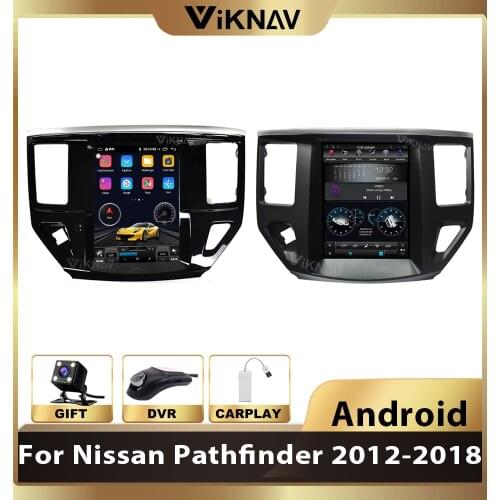 Android Car Radio GPS Tape Recorder for Nissan Pathfinder 2012 2013 2014 2015 2016-2018 Auto Stereo Receiver Multimedia Player