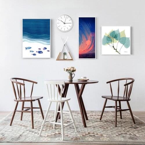 BALLEAY ART Abstract Canvas Paintings Nordic Home Decor Posters and Prints For Living Room Bedroom Art Wall Painting Picture