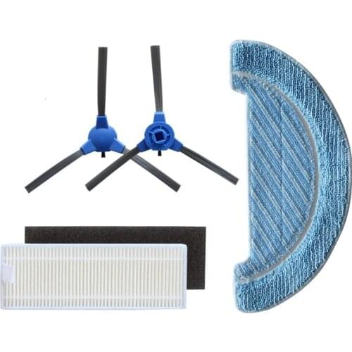 Robot Side Brush HEPA filter For Cecotec Conga 1090 Robot Vacuum Cleaner Parts Accessories replacement kit