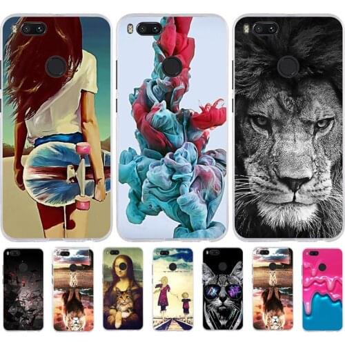 For Xiaomi Mi 5X Case NEW Fashion silicon Soft TPU Back Cover Coque For Xiaomi Mi A1 Phone Cases 5X Coque
