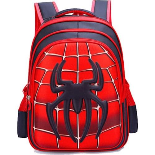 Children 3D Superhero Design Backpack boys girls Primary school Backpack kids Kindergarten backpack Schoolbag Mochila Infantil