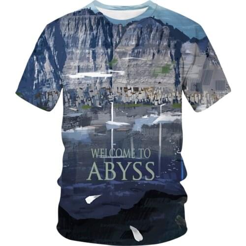 Anime T-Shirts Made in Abyss 3D Printed Streetwear Men Women Fashion T Shirt Harajuku Loli Girl Oversize Tees Tops Unisex Tshirt