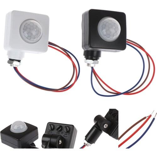 Mini Smart Switch Closet PIR Sensor Detector 85-265V LED PIR Infrared Motion Sensor Detection Automatic Sensor Light Switch