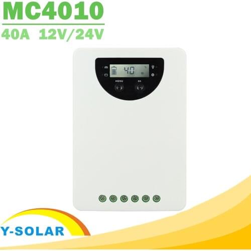 MPPT Solar Charge and Discharge Controller Common Negative High Efficiency LCD Full Digital Solar Regulator 12V 24V for Max 100V