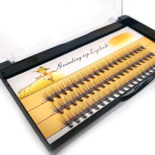 60pcs Eyelashes Bundles/Box 3D 4D 5D 6D Individual Lashes Professional Premade Russian Volume Fans Makeup Eyelash Extension Logo