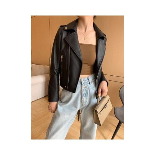 New 2022 Fashion Genuine Sheep Leather Jacket G5555