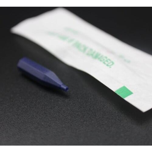 100Pcs Steriled 1RL& 3RL Giant sun Nozzle Tattoo Needle Tip For Permanent Makeup Eyebrow Lip Tattoo Machine G-8650 G-9740