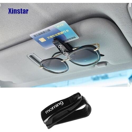 Plastic Car Glass Clip Car Storage Sunshade Sticker For Kia Morning