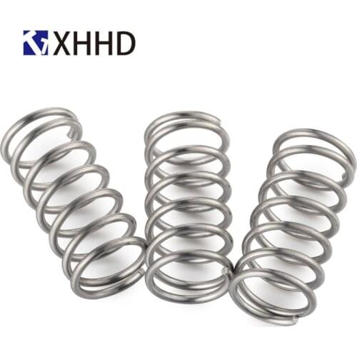 10PCS 1.4 Wire Diameter OD 14 15 16 17 18 20 21Y-type Rotor Return Compression Pressure Spring 10-100mm 304 Stainless Steel