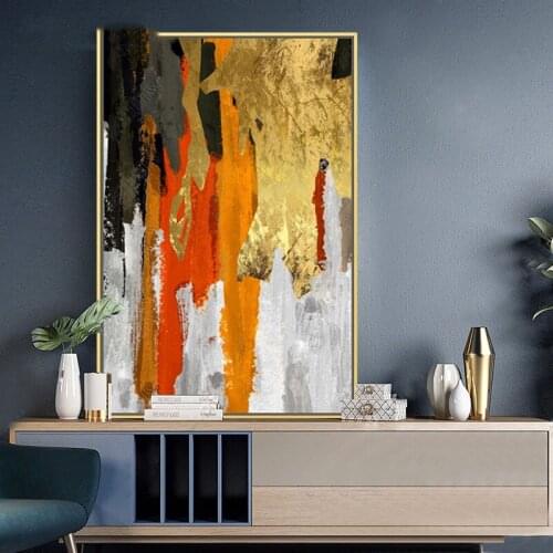 Modern Style Minimalism Color Abstraction Canvas Painting Wall Art Nordic Posters and Prints Wall Pictures for Living Room Decor