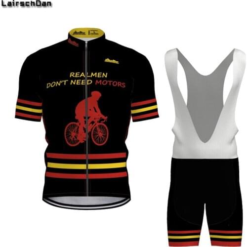 SPTGRVO Breathable Black 2020 Cycling Jersey Set Men Bike Clothing Road Team Bicycle Wear Shirt 9D Bib Shorts Maillot Culottes