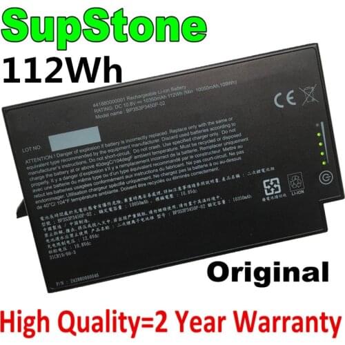 SupStone Genuine 112Wh Original BP3S3P3450-2 441880000001 Laptop Battery For Getac B300 B300X BP3S3P2900 ICR19/66-3