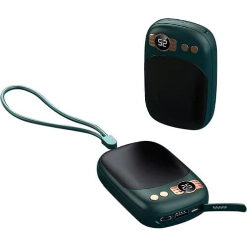 20000mAh Powerbank Hand Warmer Winter Poverbank Portable Charger External Battery for Samsung S20 iPhone 12 11 Xiaomi Power bank