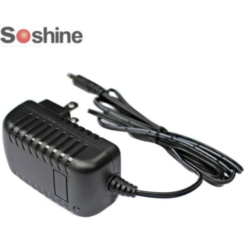 Soshine LED Battery Pack Charger NiMH NiCd Battery Packs (2.4V - 12V) Charger Max 1A output EU US Plug