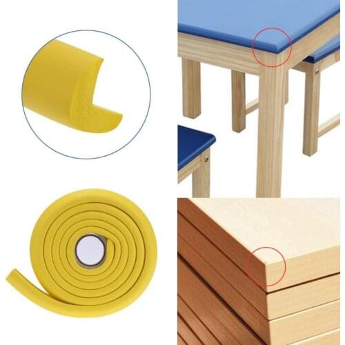 1Pc 2m Baby Safety Desk Table Edge Corner Protector Furniture Rubber Baby Care Protection Cushion Guard Strip Softener Bumper