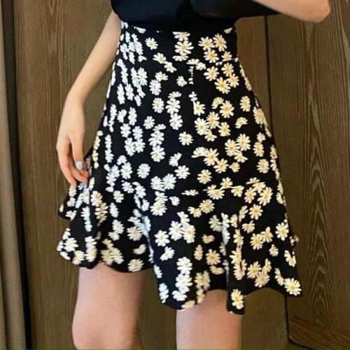 2020 summer teenage girls flowers skirts 14 16 years old fashion children clothing