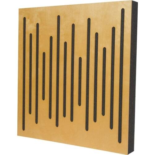 Acoustic Wood Diffuser 40*40 Acoustic Panel Studio Wood Diffuser Solid Wood Acoustic Sound Absorption low Frequency Trap
