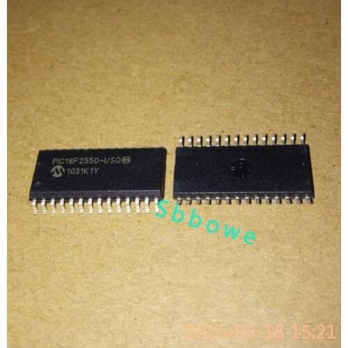 Free shipping by Registered Air Mail original PIC18F2550-I/SO PIC18F2550ISO PIC18F2550 SOP28 Clearance Sales