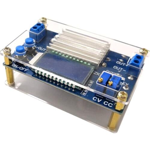 DC-DC12A Adjustable Regulated Power Supply Module LCD Voltage and Current Display