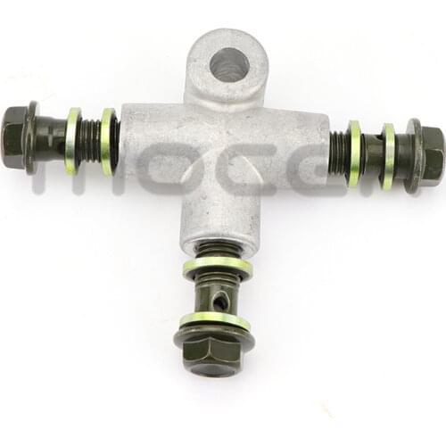 Hydraulic Brake Hose Pipe Fitting Tee Connector 3way Adapter Fit For Sysem Motorcycle Dirt Pit Bike ATV DS-107