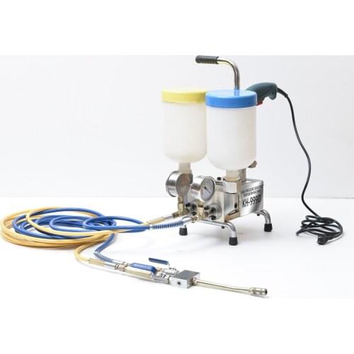 Guangzhou Waterproofing Two Component Epoxy Resin Pu Foam Agent Grouting Injection Pump Machine