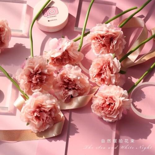 INS Style Artificial Vintage Rose Table Decoration Flowers For Cosmetics Wine Photo Background Photography Fotografia Photo