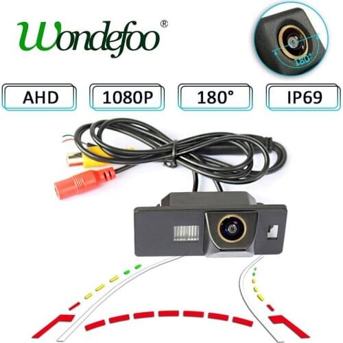 180 degree 1080P AHD HD Car Rear view camera For Audi A1 A3 S3 A4 RS4 S4 A5 S5 A6 A6L TT Volkswagen Passat Night vision reverse