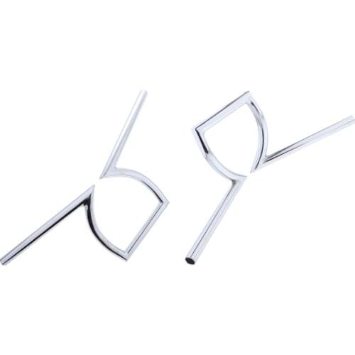 MagiDeal 2 x Motorcycle 7/8' 1' Handlebar Drag Z Bar For Yamaha Harley Honda