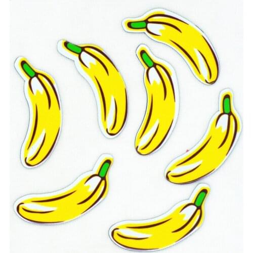 Cute 16mmX48mm Acrylic Flatback Banana|Banana Planar Miniatures|DIY Crafting Supplie|Hair Bow Center Miniatures