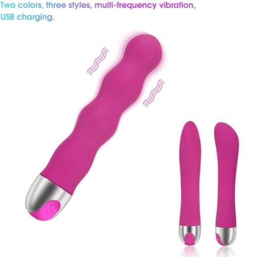 Multi-speed G-Spot Vagina Vibrator Clitoris Butt Plug Anal Erotic Goods Products Sex Toys for Woman Men USB charing