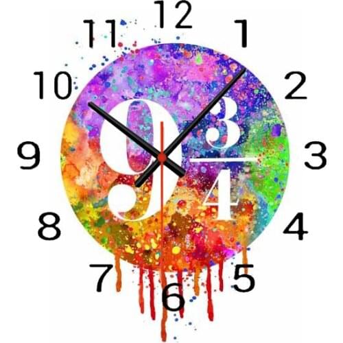 Numerals Gift Diamond painting Living Room Practical Hanging Home Decoration Wall Clock European Style Diamond Bedroom