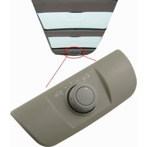 8200119893 Car Sunroof Window Control Switch 8200119893 Beige Plastic for Renault Megane Scenic Laguna MK2 2002-2015 Accessories