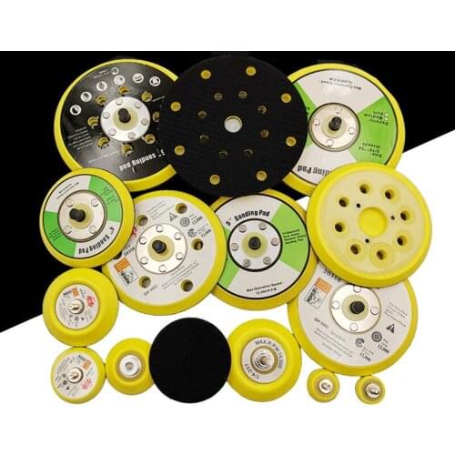 Pneumatic sanding machine chassis parts flocking sandpaper sticky disc dry grinder