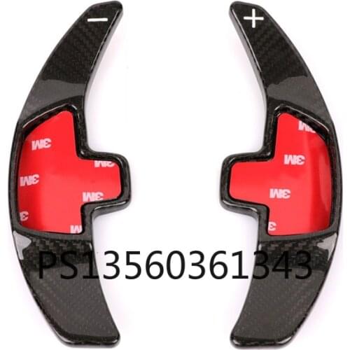 Suitable for Mercedes-Benz new A / B / C / S / E class GLE GLS GLC CLA CLS carbon fiber steering wheel paddle shifter