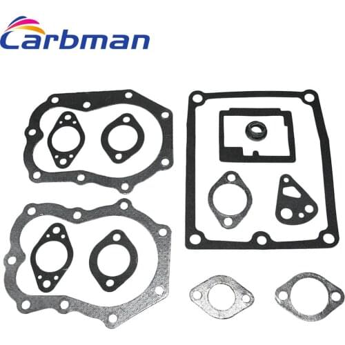 Carbman One Set Complete VALVE Gasket Kit For Briggs & Stratton 495868 491856 394501 393278 Gasket Kit Engine Set