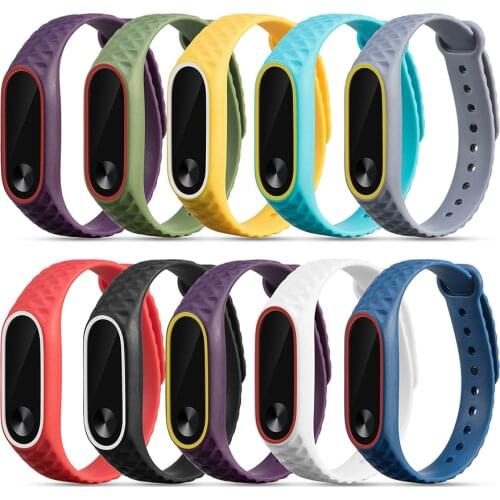 Features Strap For Xiaomi Mi Band 2 Replacement With Xiaomi Mi Band 2 Screen Protective Film Support Drop shipping