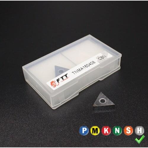 2PCS TNGA160408 TNMA160408 TNMG160408 CBN HRC>=50 External Turning Tools Carbide insert High quality Lathe cutter Tool