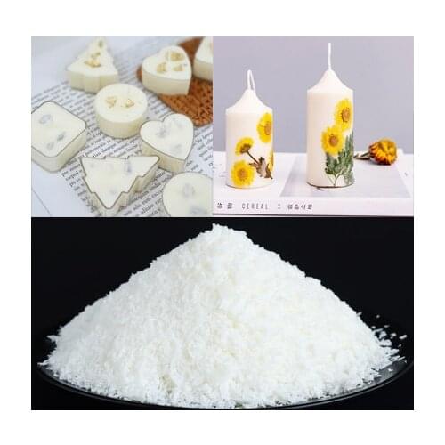 High quality Pure Soy Wax Flakes Scented Candles Materials DIY Candle Making Supply Handmade Gift Waxing