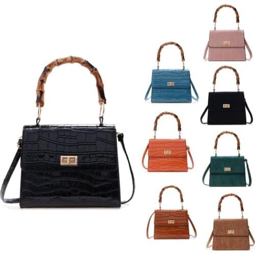 Women Bag Stone Pattern Handbag Leather Flap Hand Bags For Women Crossbody Shoulder Bag Vintage Design Ladys Daily Clutches