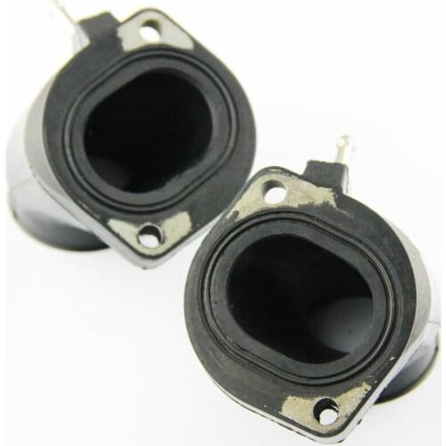 2Pcs Motorcycle Carburettor Interface Adapter Intake Manifold For Yamaha XVZ13A XVZ1300 Royal Star Tour Classic OEM:4NK-13586-00