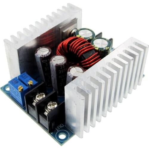 300W 20A DC-DC Buck Converter Step Down Module Constant Current LED Driver Power Step Down Voltage Module Electrolytic Capacito