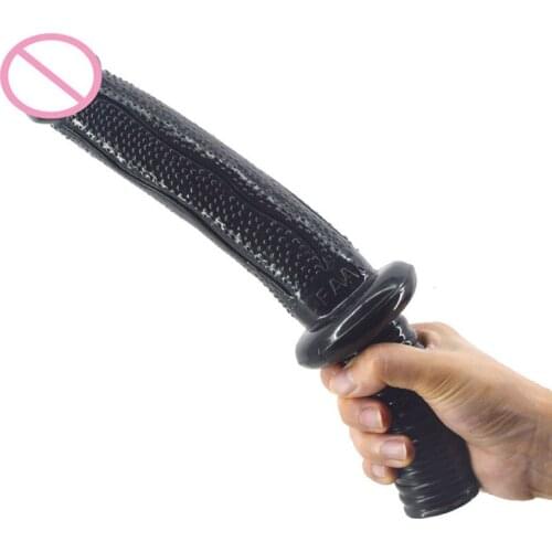 31*4cm Long Realistic Dildo Big Penis Cock Fake Dick Sex Toys For Women Adult Masturbator Erotic Large Handle Dildo Anal Plug