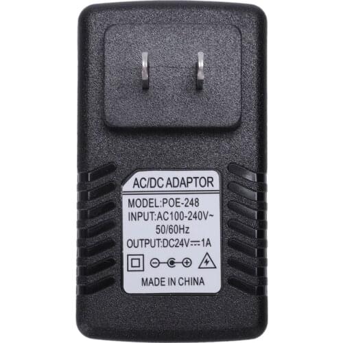 Power Supply Ethernet POE Injector Adapter for IP Phone Gateway IP Camera